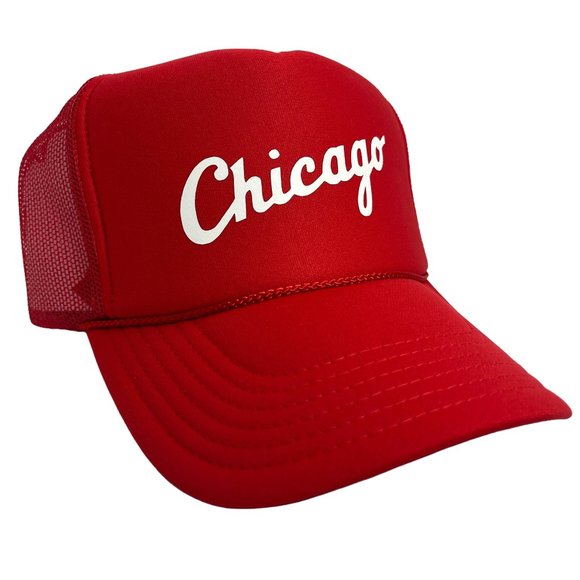 OTTO Accessories New Vintage Chicago White Sox Script White Red
